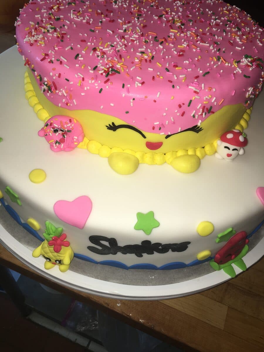Shopkins Donut Cake