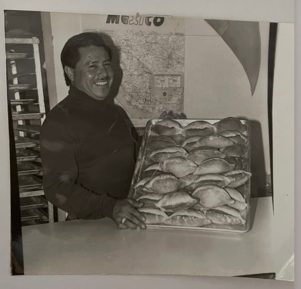 Baker crafting traditional Mexican pastries